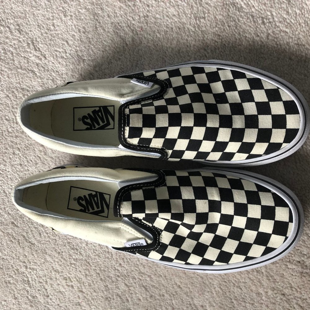 Vans Checkerboard Slip Ons